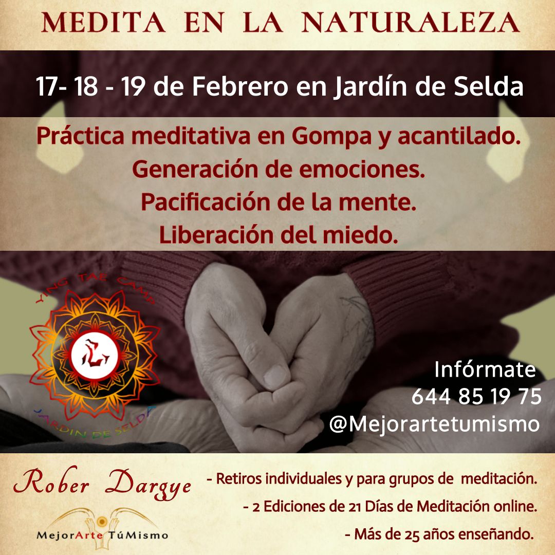 Retiro meditación febrero